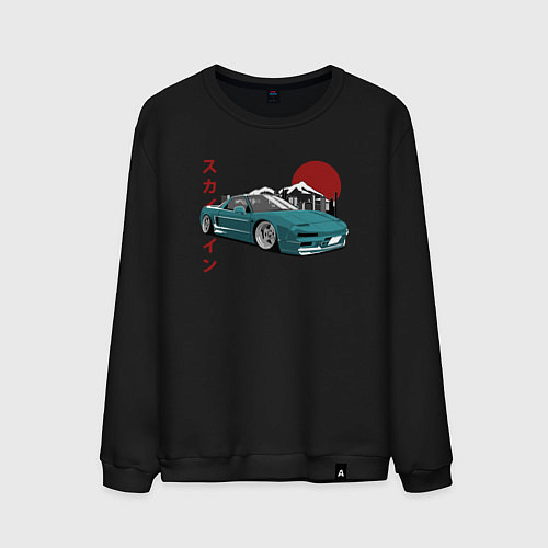 Мужской свитшот Toyota MR2 / Черный – фото 1