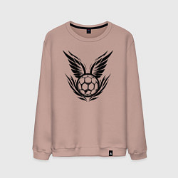 Мужской свитшот Крылатый мяч гандбол