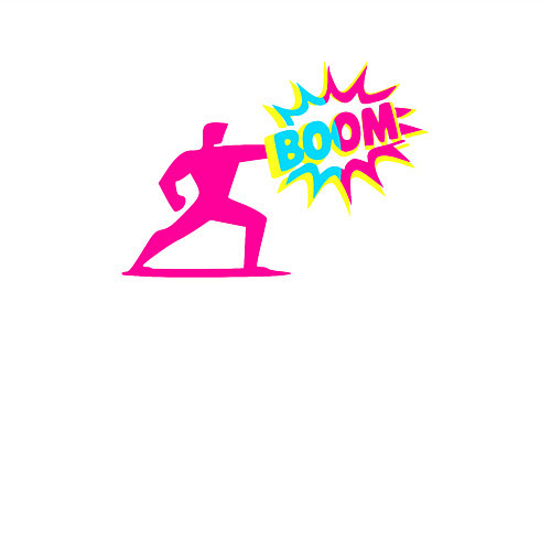 Мужской свитшот Boom / Белый – фото 3