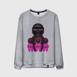 Мужской свитшот Персонажи сериала игра в кальмара