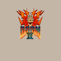 Свитшот хлопковый мужской Doom2 logo, цвет: миндальный — фото 2