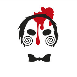 Свитшот хлопковый мужской Saw blood, цвет: белый — фото 2