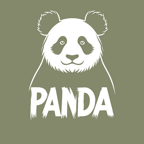 Мужской свитшот Панда стиль / Авокадо – фото 3