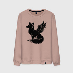 Мужской свитшот Крылатый песец