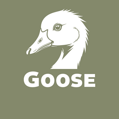 Мужской свитшот Гусирный взгляд / Авокадо – фото 3