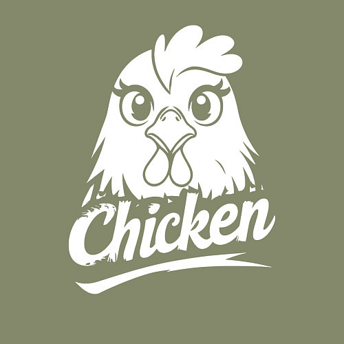 Мужской свитшот Куриный стиль / Авокадо – фото 3