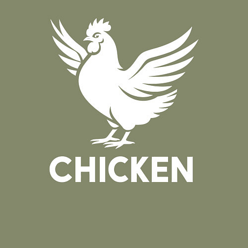 Мужской свитшот Курица с крыльями / Авокадо – фото 3