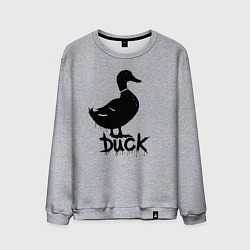 Мужской свитшот Граффити утка