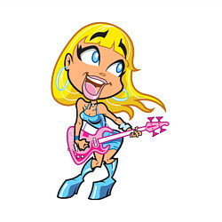 Свитшот хлопковый мужской Роковая блондинка, цвет: белый — фото 2