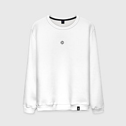 Свитшот хлопковый мужской Borderlands maya, цвет: белый