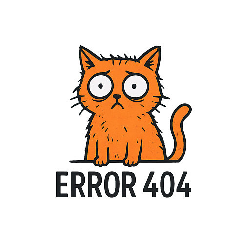 Мужской свитшот Кот ошибки 404 / Белый – фото 3