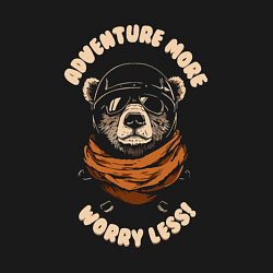 Свитшот хлопковый мужской Adventure mode, цвет: черный — фото 2