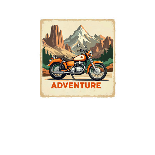 Мужской свитшот Закатное солнцу в горах / Белый – фото 3