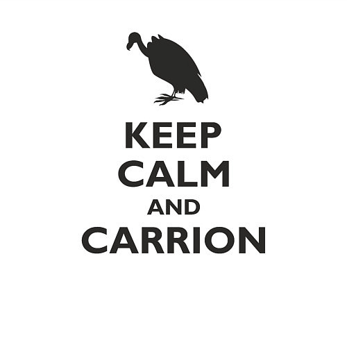 Мужской свитшот Carrion / Белый – фото 3