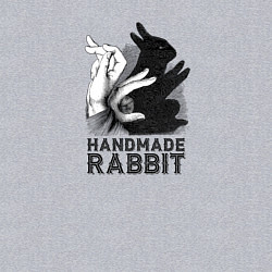 Свитшот хлопковый мужской Handmade rabbit, цвет: меланж — фото 2