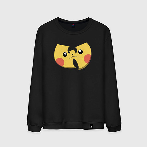 Мужской свитшот Wu-tang Pikachu / Черный – фото 1