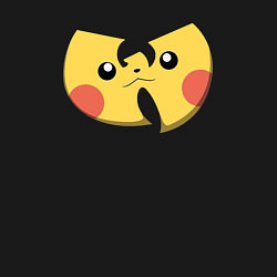 Свитшот хлопковый мужской Wu-tang Pikachu, цвет: черный — фото 2