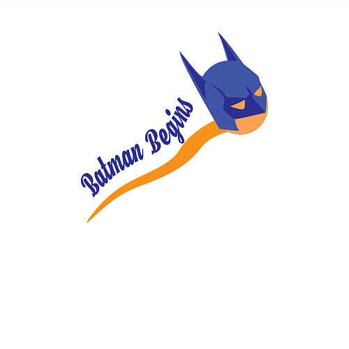 Мужской свитшот Бэтмен начинается / Белый – фото 3