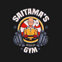 Свитшот хлопковый мужской Ванпанчмен saitama gym, цвет: черный — фото 2