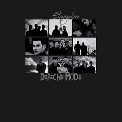 Свитшот хлопковый мужской Depeche Mode - Strangelove - music video shots, цвет: черный — фото 2