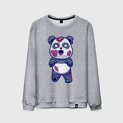 Мужской свитшот Зомби панда