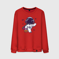 Мужской свитшот Космонавт с конфетками