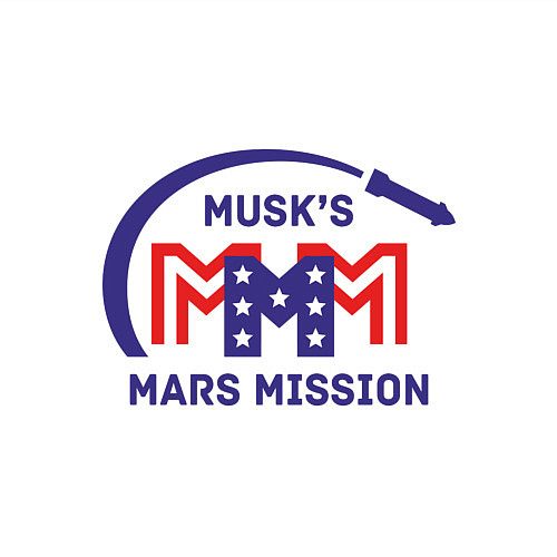 Мужской свитшот Миссия на Марс Илона Маска / Белый – фото 3