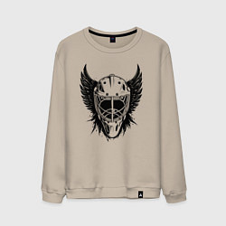 Мужской свитшот Крылатая хоккейная маска