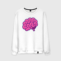 Мужской свитшот Pinky brain