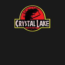 Свитшот хлопковый мужской Crystal lake, цвет: черный — фото 2