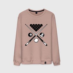 Мужской свитшот Бильярд (пул)