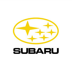Свитшот хлопковый мужской Subaru Logo, цвет: белый — фото 2
