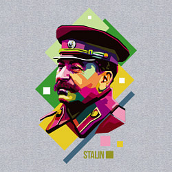 Свитшот хлопковый мужской Stalin Art, цвет: меланж — фото 2