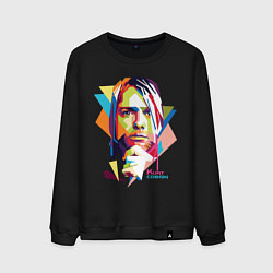 Мужской свитшот Kurt Cobain: Colors