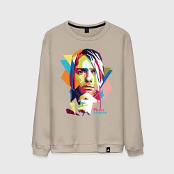 Мужской свитшот Kurt Cobain: Colors