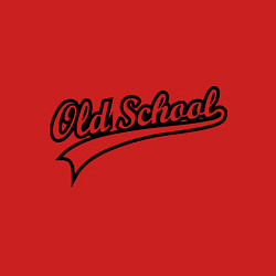 Свитшот хлопковый мужской Oldschool, цвет: красный — фото 2