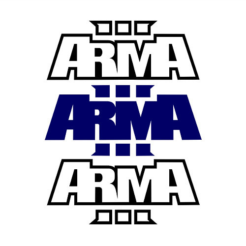 Мужской свитшот Arma 3 №2 / Белый – фото 3