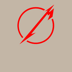 Свитшот хлопковый мужской Metallica: Through The Never, цвет: миндальный — фото 2