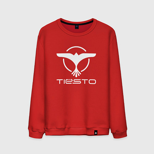 Мужской свитшот Tiesto / Красный – фото 1