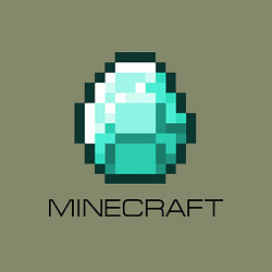 Свитшот хлопковый мужской Minecraft Diamond, цвет: авокадо — фото 2