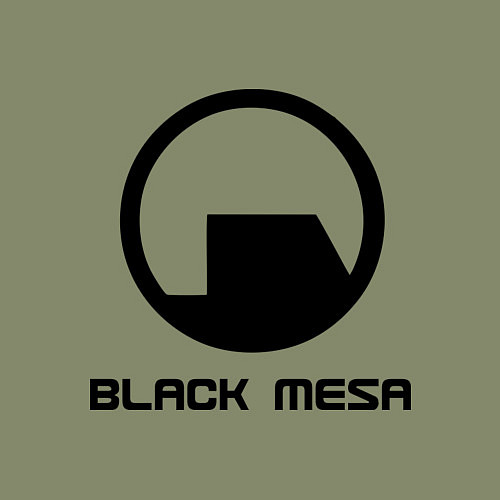 Мужской свитшот Black Mesa: Logo / Авокадо – фото 3
