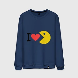 Мужской свитшот I love Packman