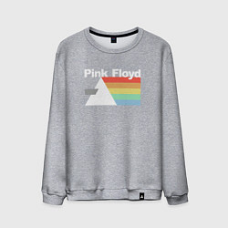 Свитшот хлопковый мужской Pink Floyd, цвет: меланж