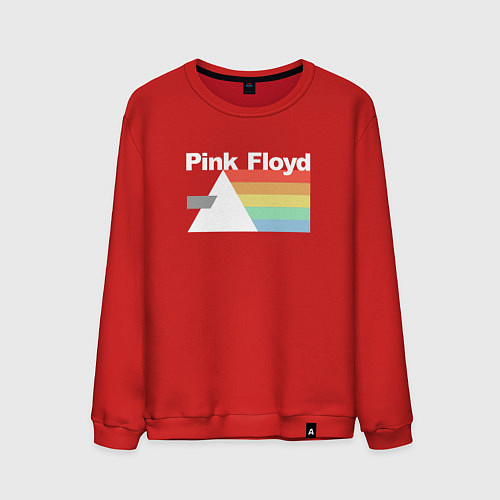 Мужской свитшот Pink Floyd / Красный – фото 1