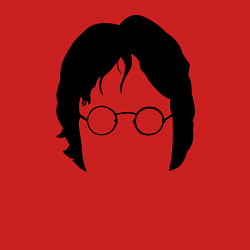 Свитшот хлопковый мужской John Lennon: Minimalism, цвет: красный — фото 2