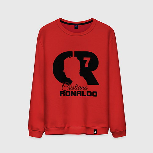 Мужской свитшот CR Ronaldo 07 / Красный – фото 1