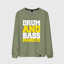 Мужской свитшот DRUM AND BASS MASSIVE