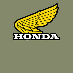 Свитшот хлопковый мужской Honda, цвет: авокадо — фото 2