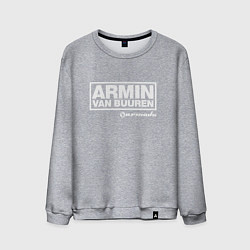 Свитшот хлопковый мужской Armin van Buuren, цвет: меланж