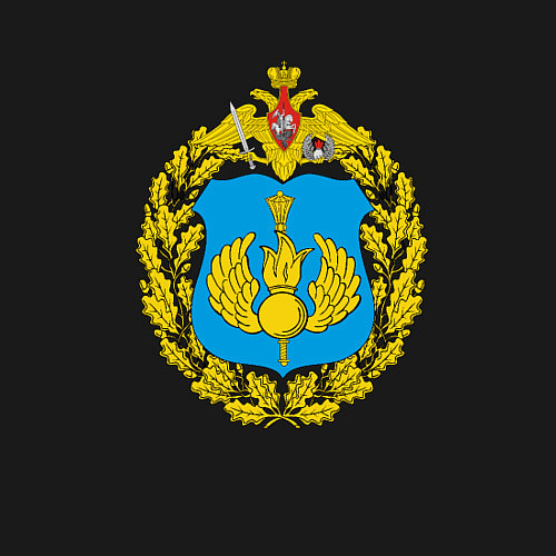 Мужской свитшот Герб ВДВ России / Черный – фото 3